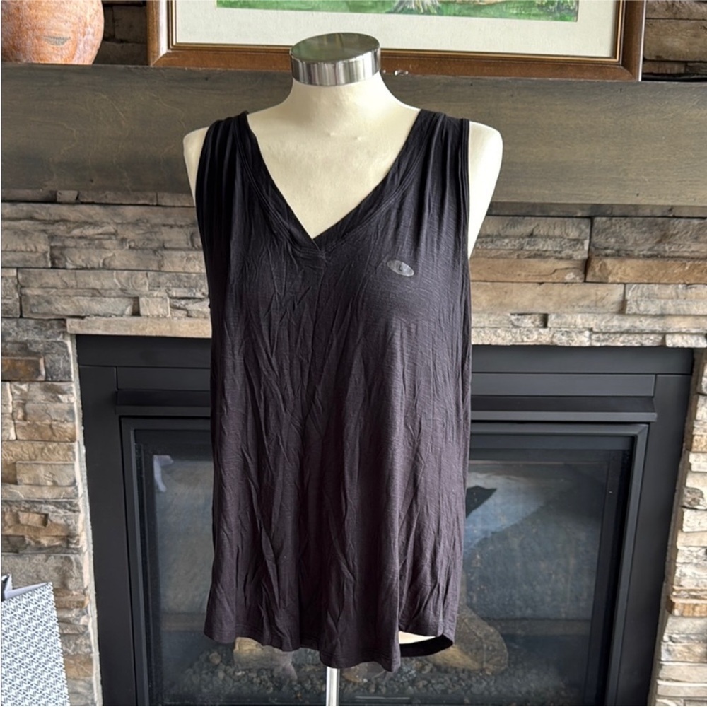 Maurices Charcoal V-Neck Tank Top